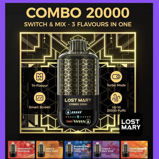 Lost Mary Pod Descartável COMBO 20000 Puffs