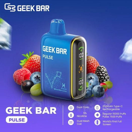 Geek Bar&nbsp;Pulse Pod Descartável 15000 Puffs